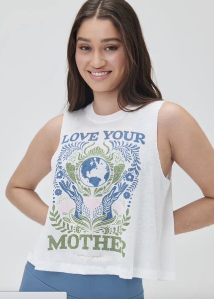 Love Your Mother Crop Tank - T. Georgiano's