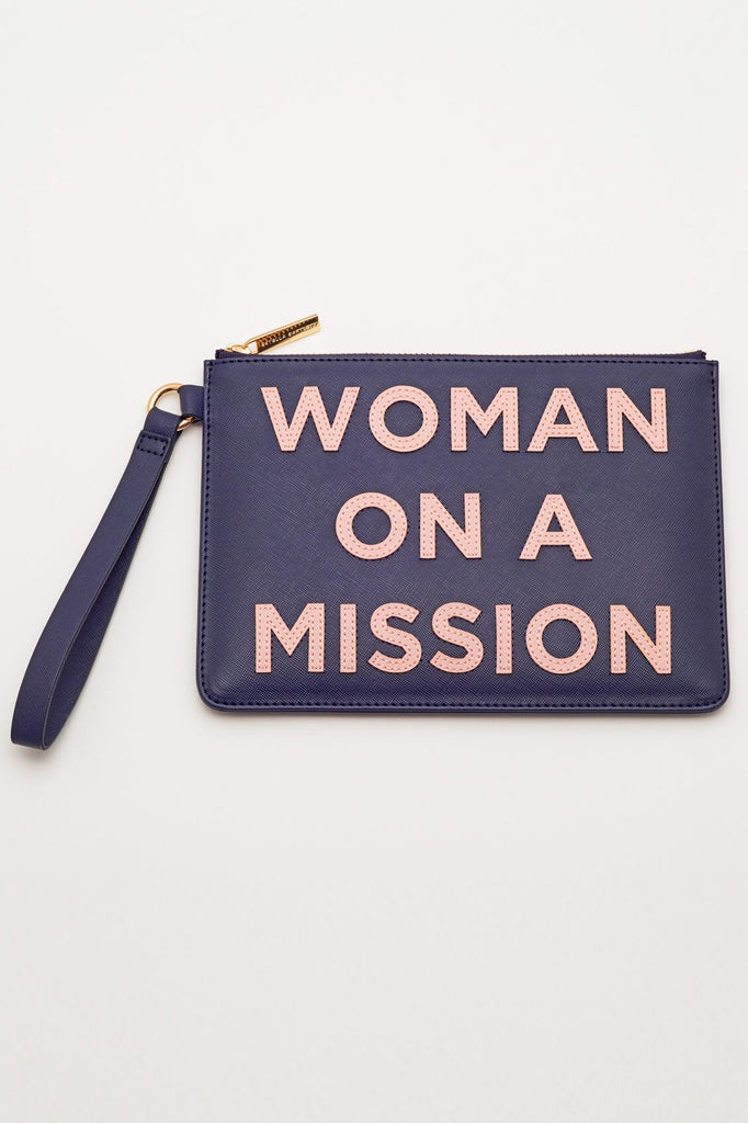 EBP4454  NAVY + BLUSH WOMAN ON A MISSION - T. Georgiano's