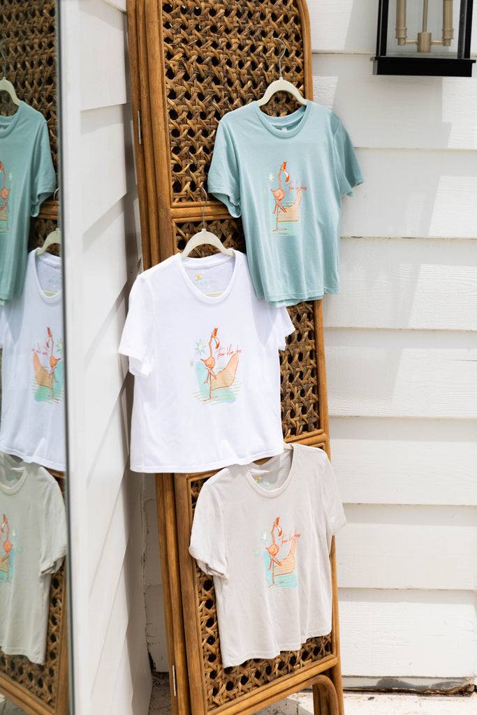Audubon Cropped Soft Tee™© - T. Georgiano's