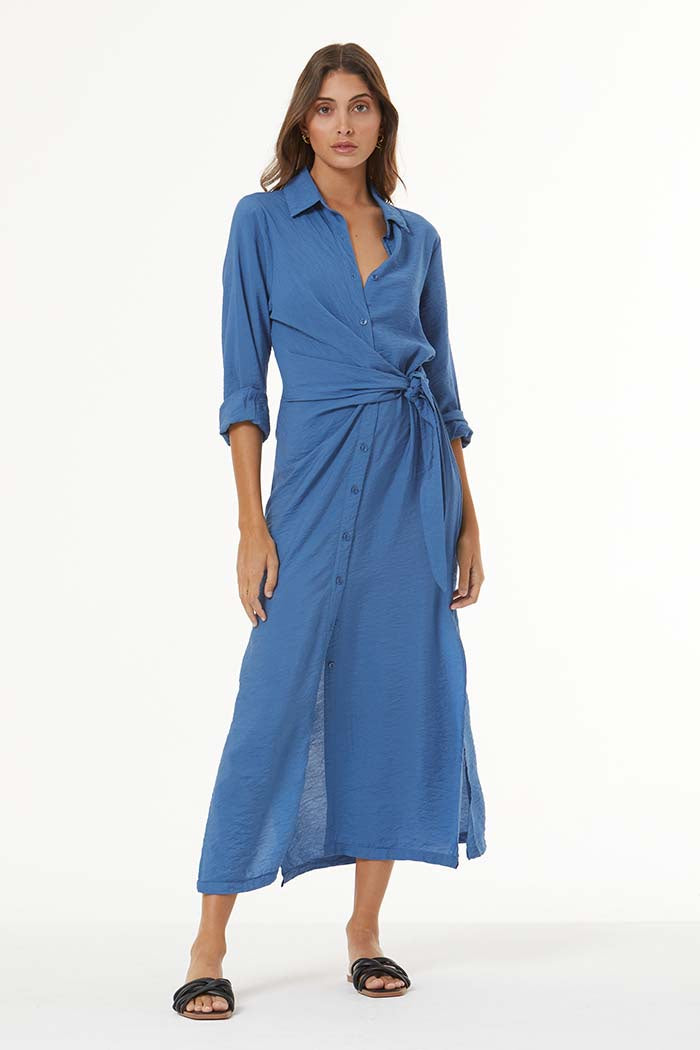 Catarina Wrap Shirt Dress Catarina Wrap Shirt Dress