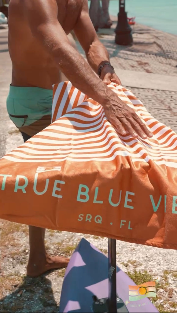 Surfs Up Beach Towel ™©