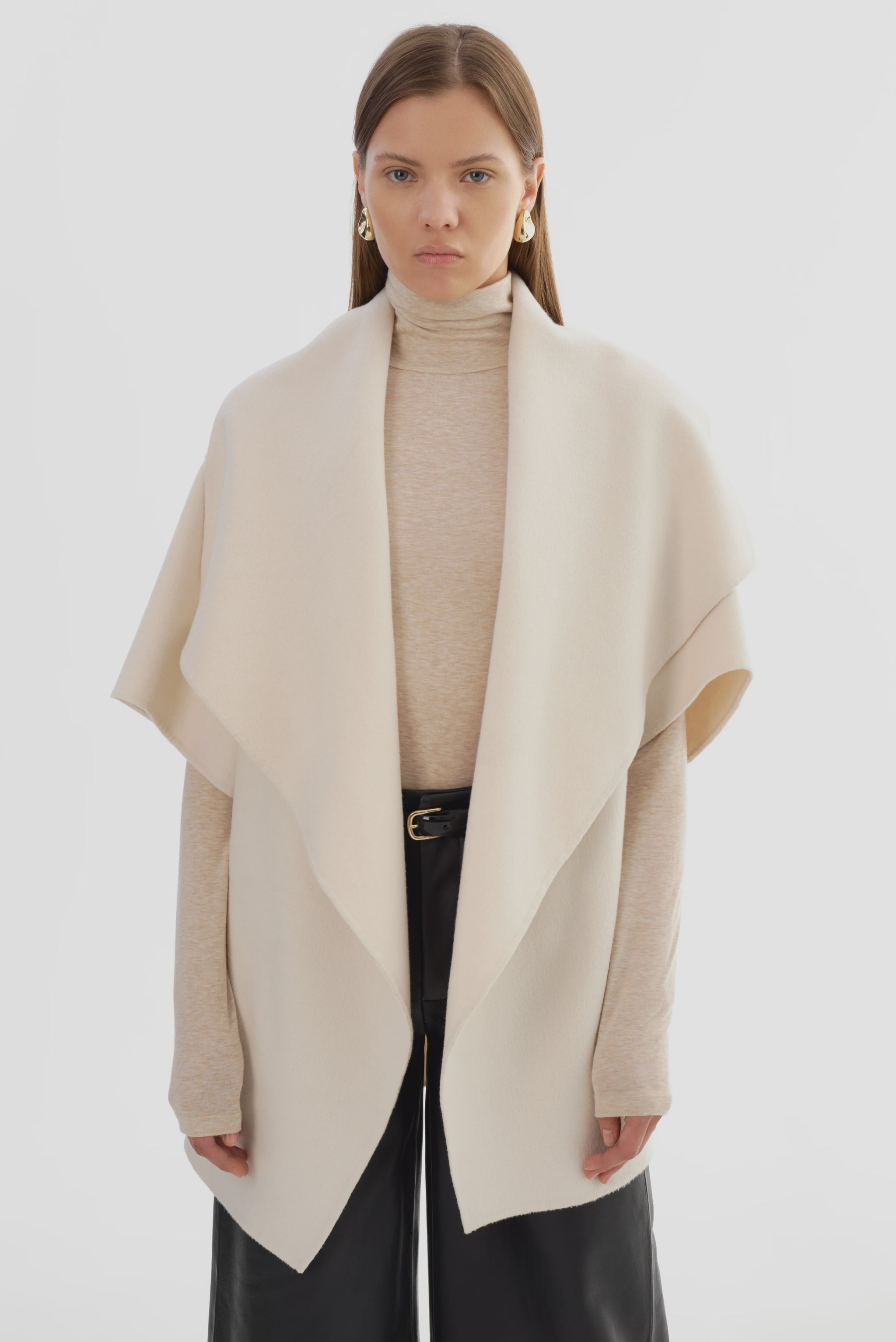 Penelope | Double Face Wool Coat – T. Georgiano's