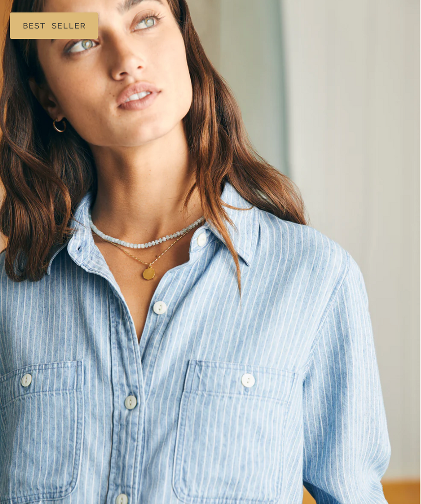 The Tried and True Chambray Shirt - T. Georgiano's