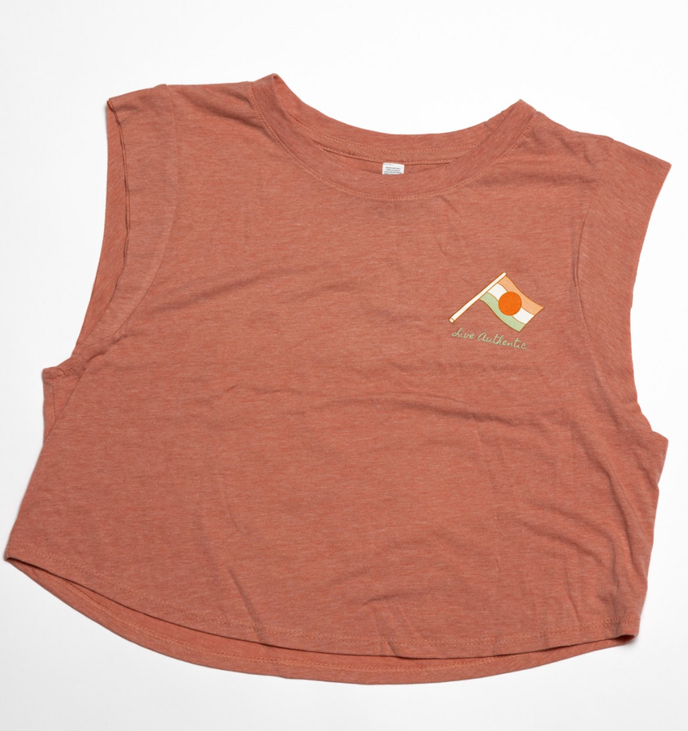 Swizzle Soft Cropped Tank with Cap Sleeves™©