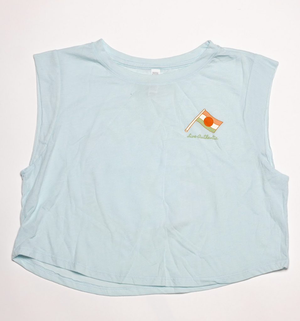 Swizzle Soft Cropped Tank with Cap Sleeves™©