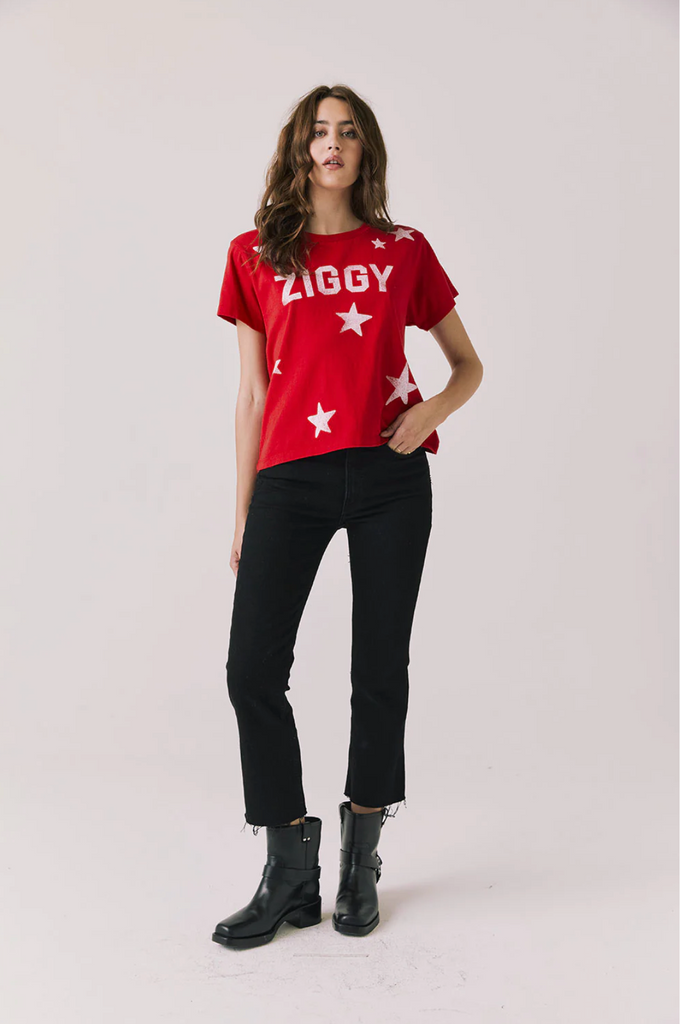 CW9237 Davide Bowie Ziggy Stardust Tee - T. Georgiano's