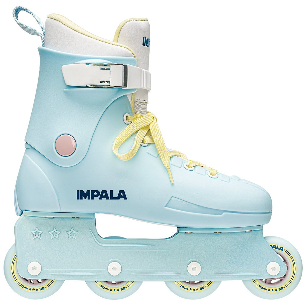IMPALA Lightspeed Inline Skate - Sky Blue/ Yellow - T. Georgiano's