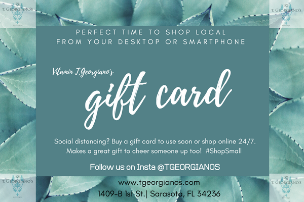 Gift Cards Are a GREAT IDEA! - T. Georgiano's