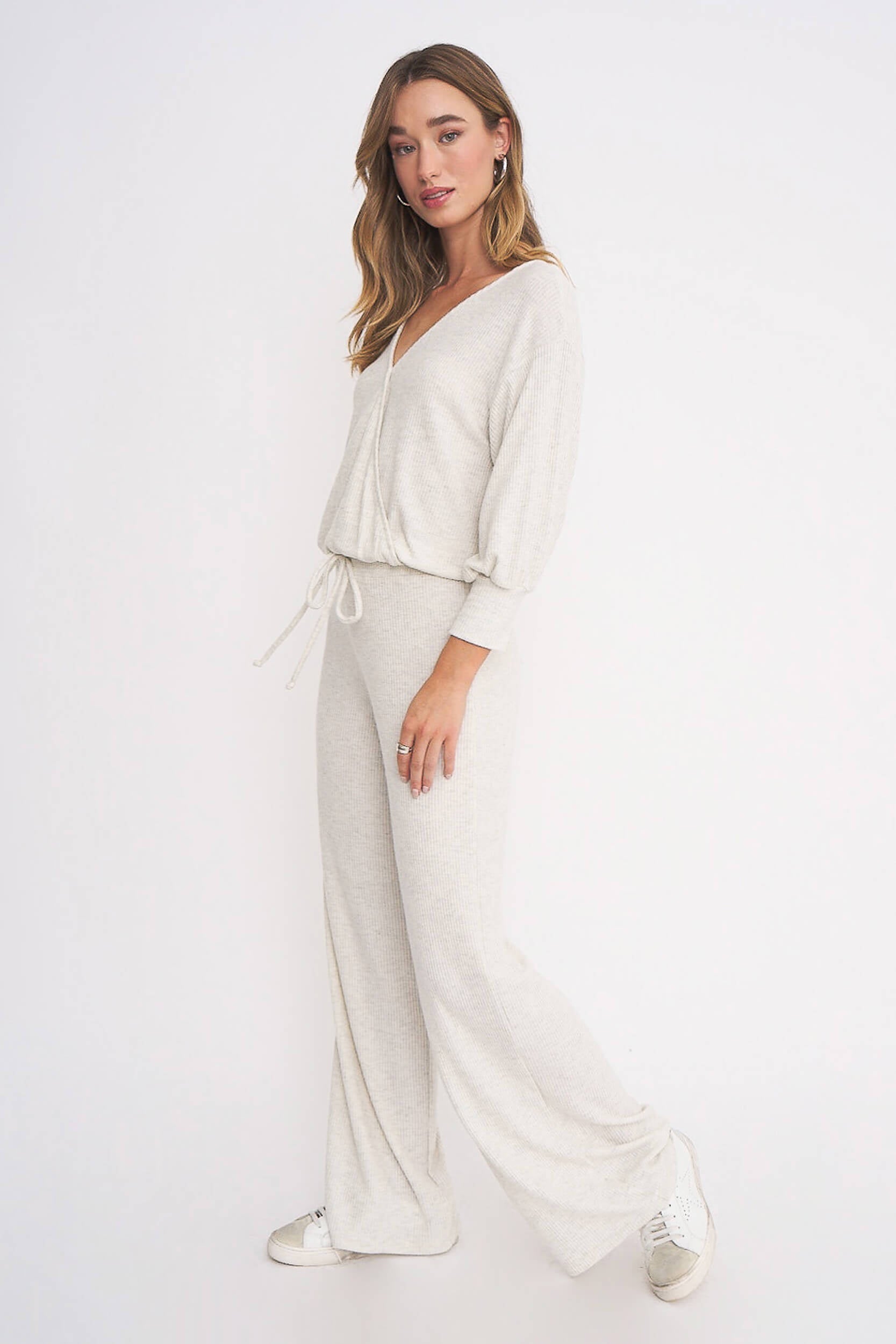 Solid Color Wrap Pants, Lightweight and Flowy Wrap Around Pants